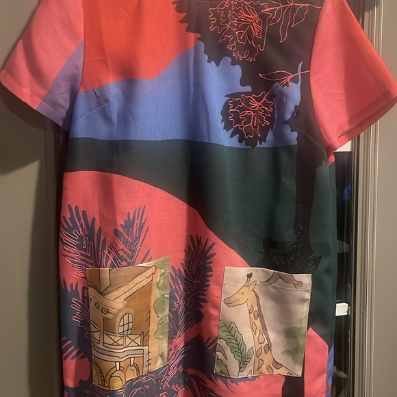 Geisha Designs Tropical Shift Mini Dress - Picture 3 of 6